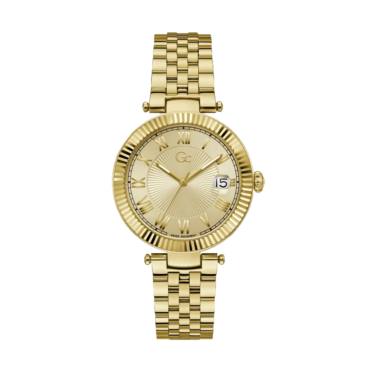 MONTRE GC FEMME SIMPLE ACIER